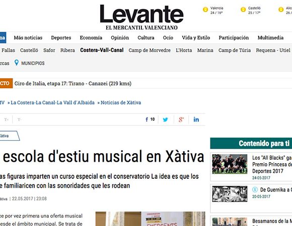 El Levante es fa ressò d’Emergents